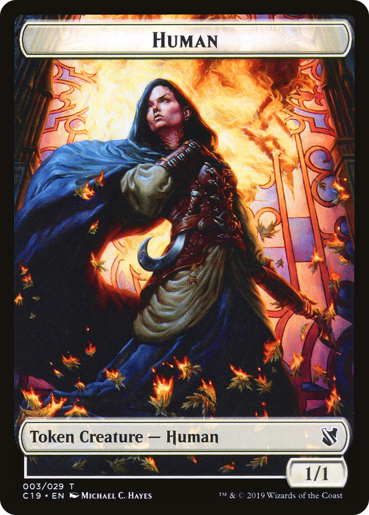 Human  [Commander 2019 Tokens]