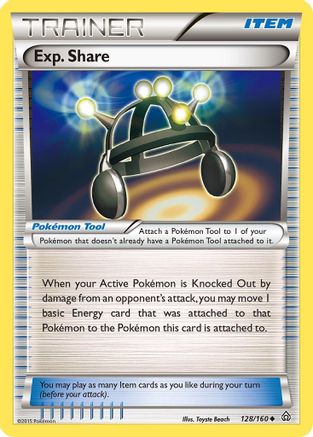 Exp. Share (128/160) [XY: Primal Clash] Reverse Holofoil