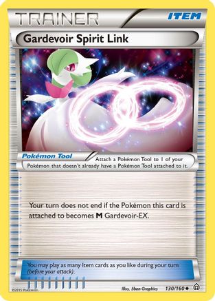 Gardevoir Spirit Link (130/160) [XY: Primal Clash] Reverse Holofoil