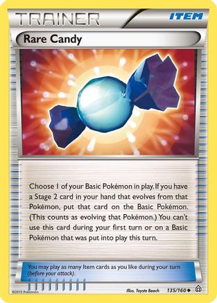 Rare Candy (135/160) [XY: Primal Clash] Reverse Holofoil