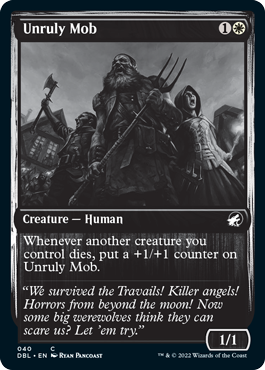 Unruly Mob [Innistrad: Double Feature] Foil