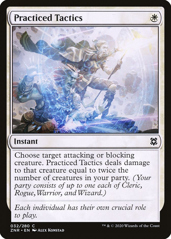 Practiced Tactics [Zendikar Rising] Foil