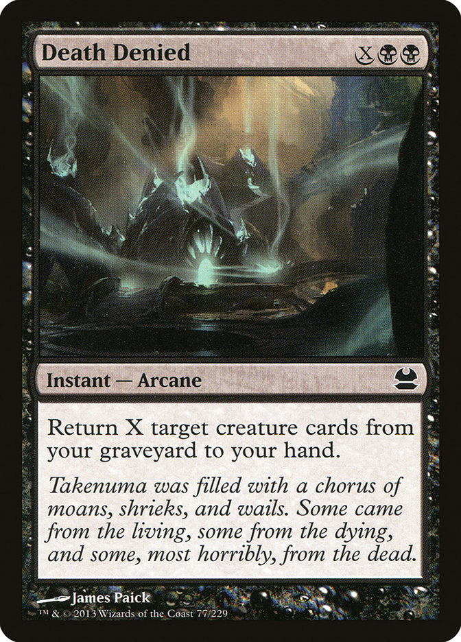 Death Denied [Modern Masters] Foil