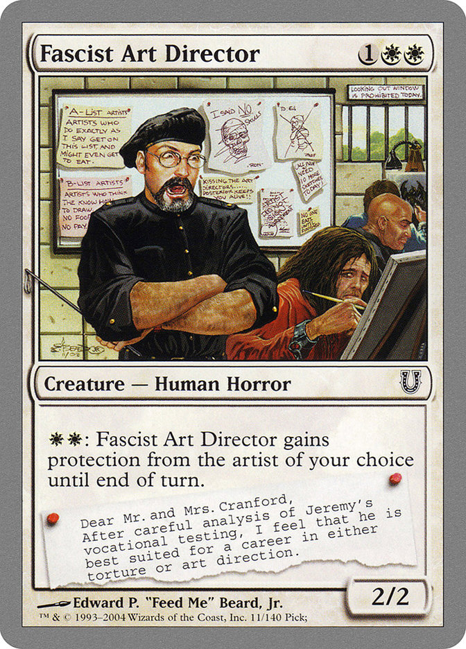 Fascist Art Director [Unhinged] Foil