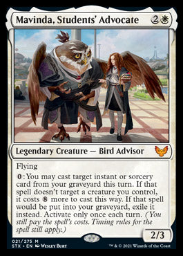 Mavinda, Students' Advocate [Strixhaven: School of Mages] Foil