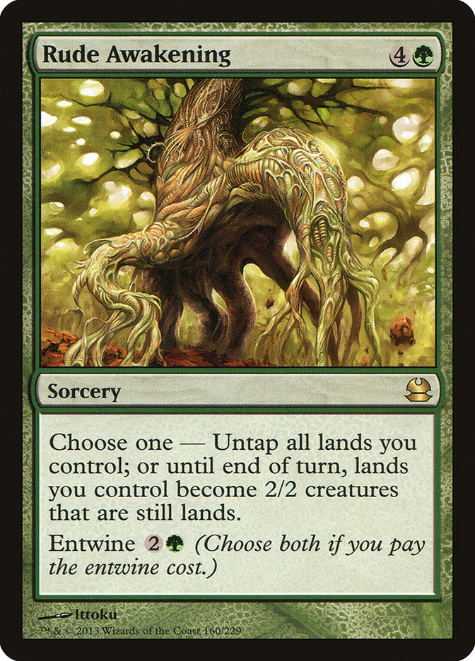 Rude Awakening [Modern Masters] Foil