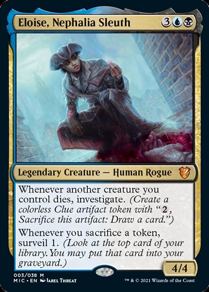 Eloise, Nephalia Sleuth [Innistrad: Midnight Hunt Commander] Foil