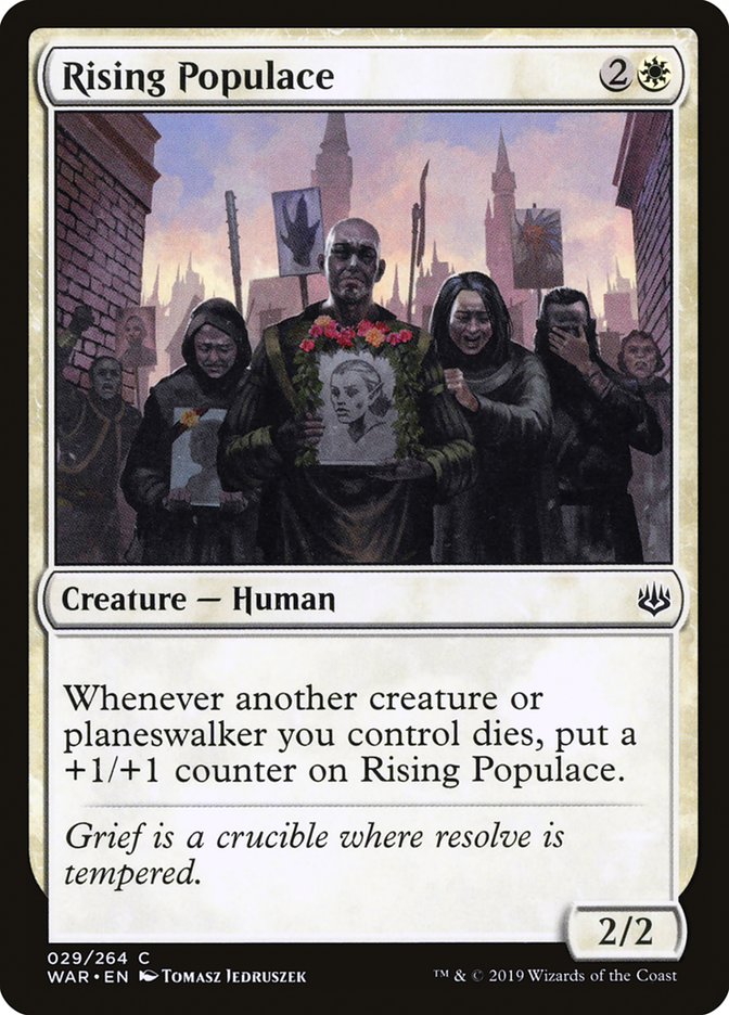 Rising Populace [War of the Spark] Foil