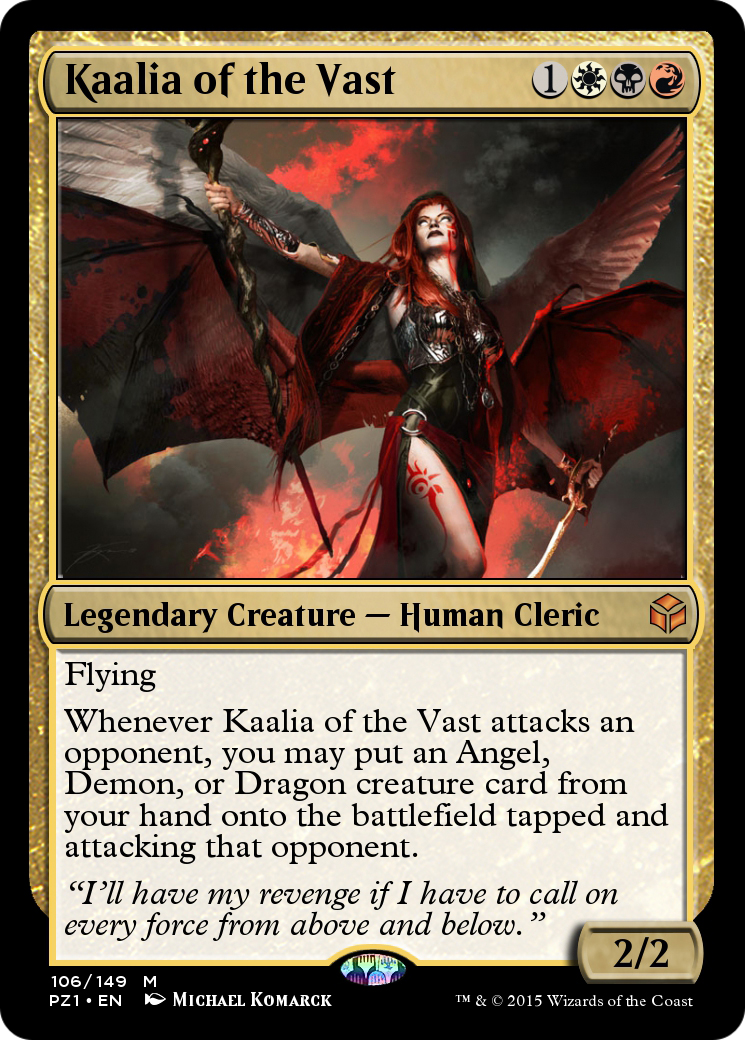 Kaalia of the Vast  [Legendary Cube Prize Pack]