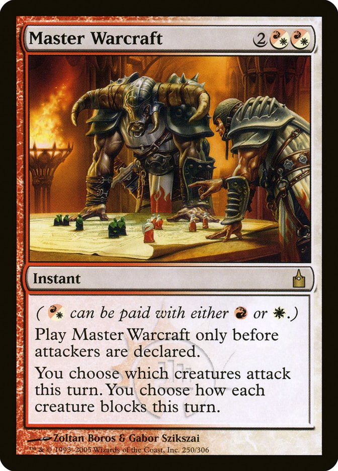 Master Warcraft [Ravnica: City of Guilds] Foil