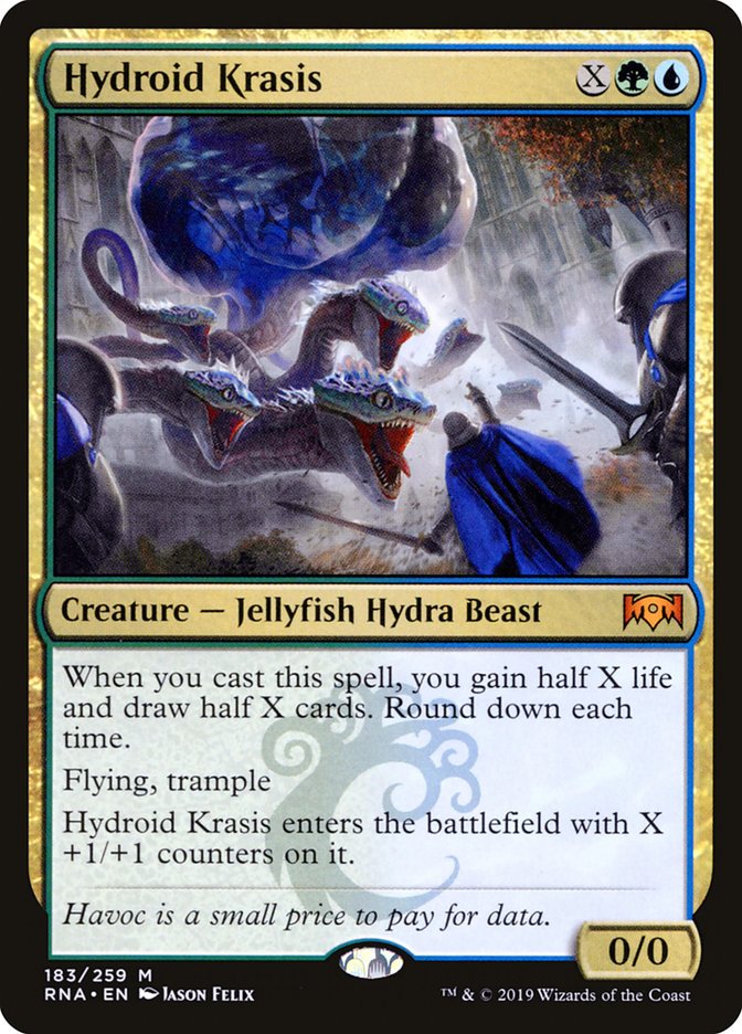 Hydroid Krasis [Ravnica Allegiance] Foil