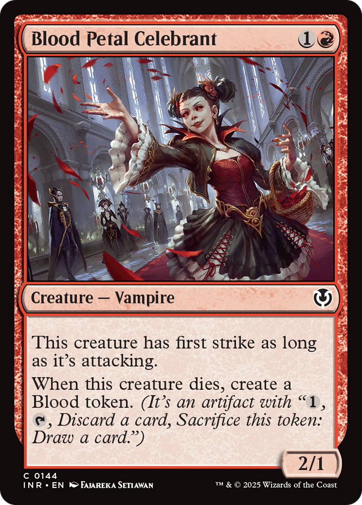 Blood Petal Celebrant [Innistrad Remastered] Foil
