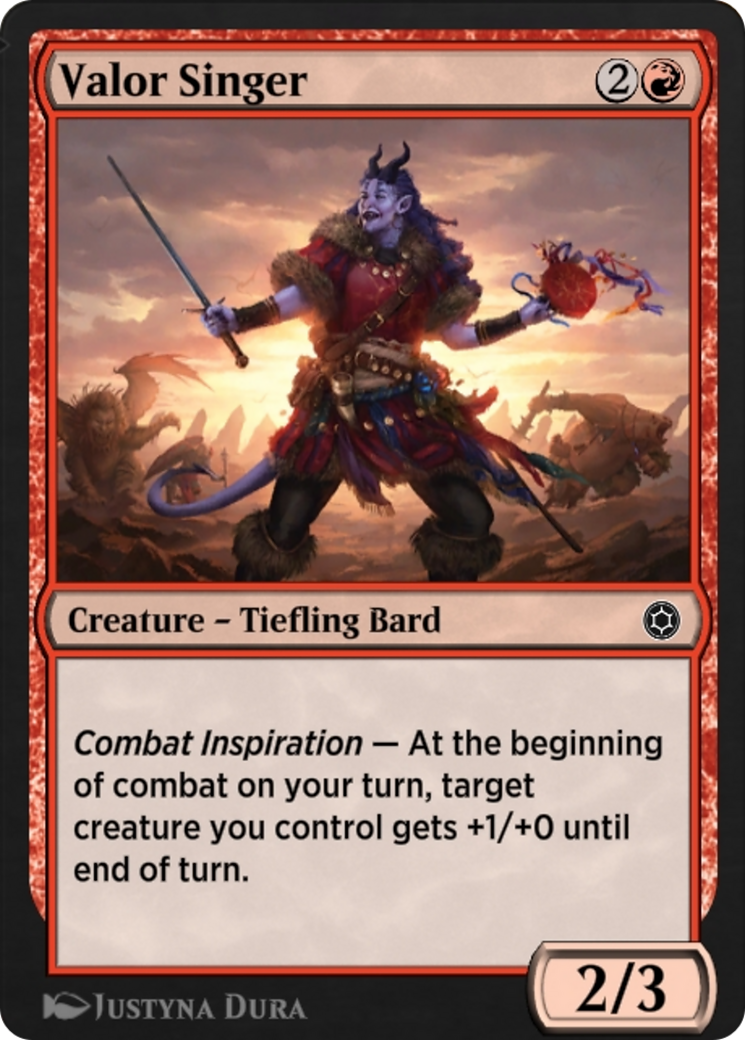 Valor Singer  [Alchemy Horizons: Baldur's Gate]