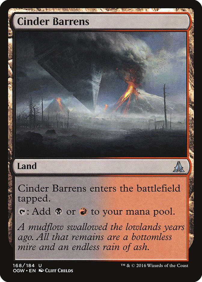 Cinder Barrens [Oath of the Gatewatch] Foil
