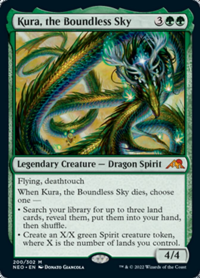 Kura, the Boundless Sky [Kamigawa: Neon Dynasty] Foil