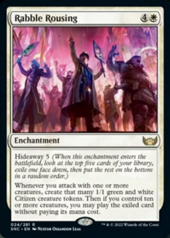 Rabble Rousing [Streets of New Capenna] Foil