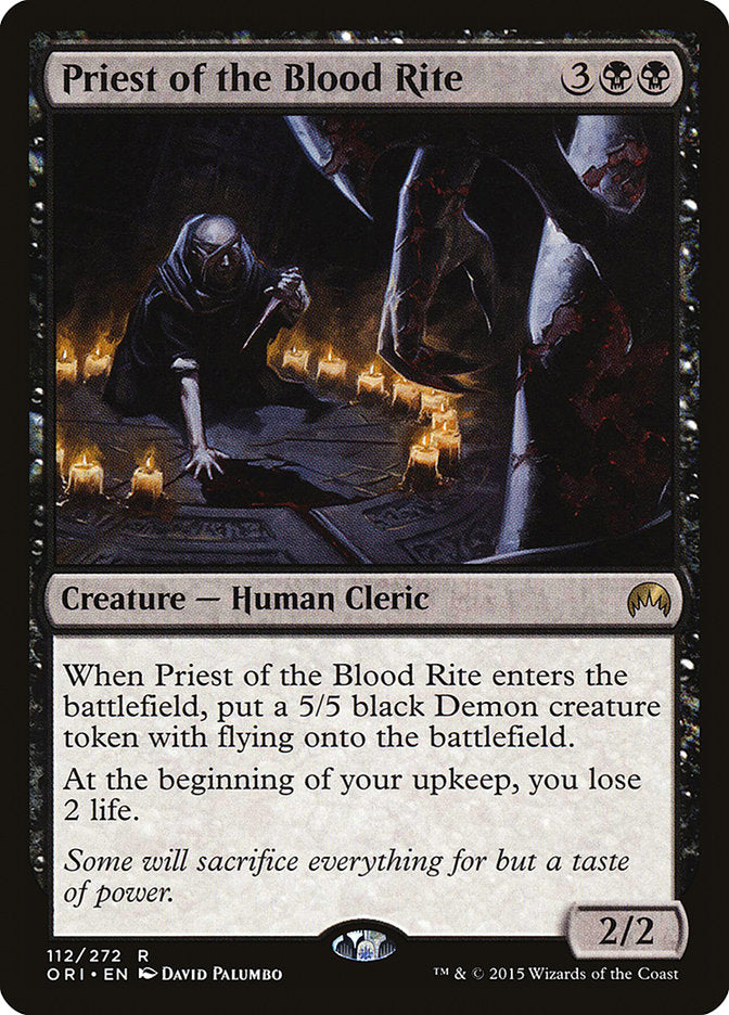 Priest of the Blood Rite [Magic Origins] Foil