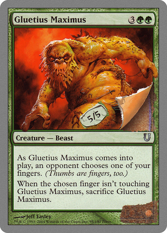 Gluetius Maximus [Unhinged] Foil