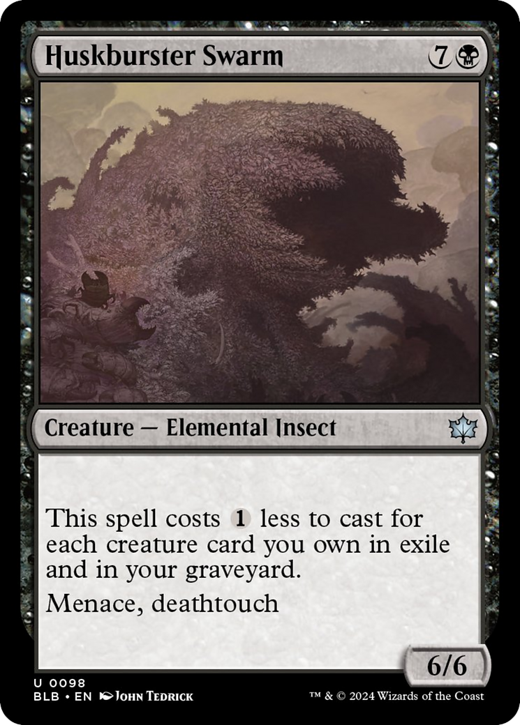 Huskburster Swarm [Bloomburrow] Foil