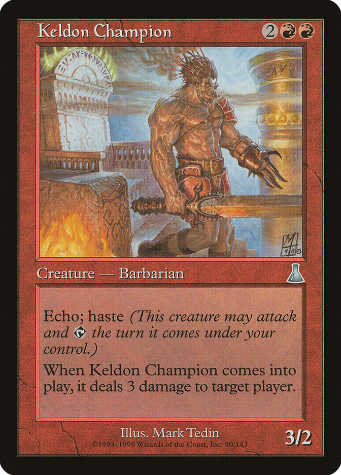 Keldon Champion [Urza's Destiny] Foil