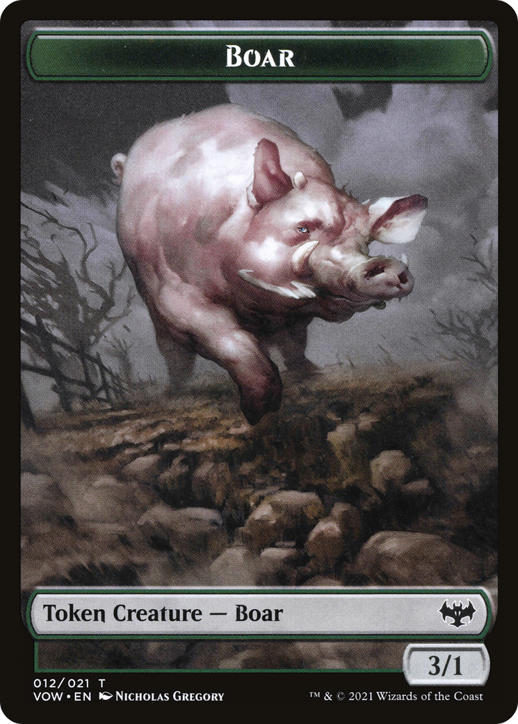 Boar  [Innistrad: Crimson Vow Tokens]