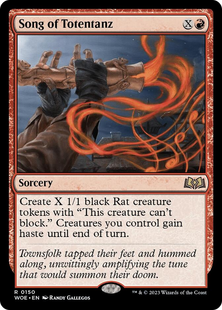 Song of Totentanz [Wilds of Eldraine] Foil