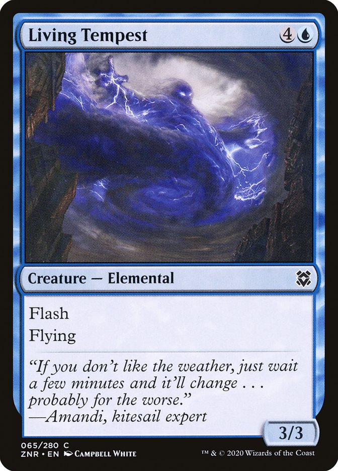 Living Tempest [Zendikar Rising] Foil
