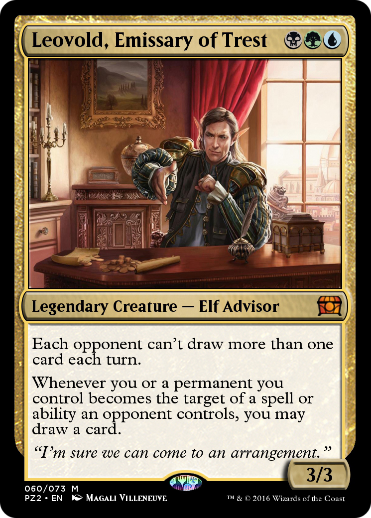 Leovold, Emissary of Trest  [Treasure Chest]
