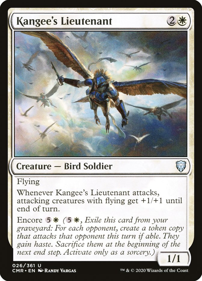 Kangee's Lieutenant [Commander Legends] Foil