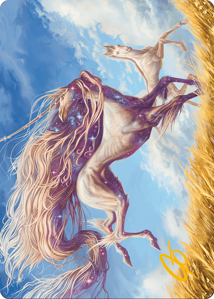 Nyxborn Unicorn // Nyxborn Unicorn  [Modern Horizons 3 Art Series] (Borderless) Foil