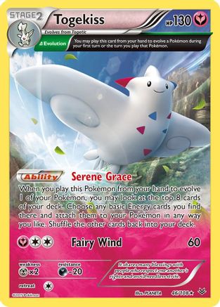 Togekiss (46/108) [XY: Roaring Skies] Reverse Holofoil