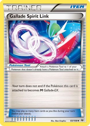 Gallade Spirit Link (83/108) [XY: Roaring Skies] Reverse Holofoil