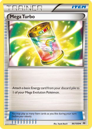 Mega Turbo (86/108) [XY: Roaring Skies] Reverse Holofoil