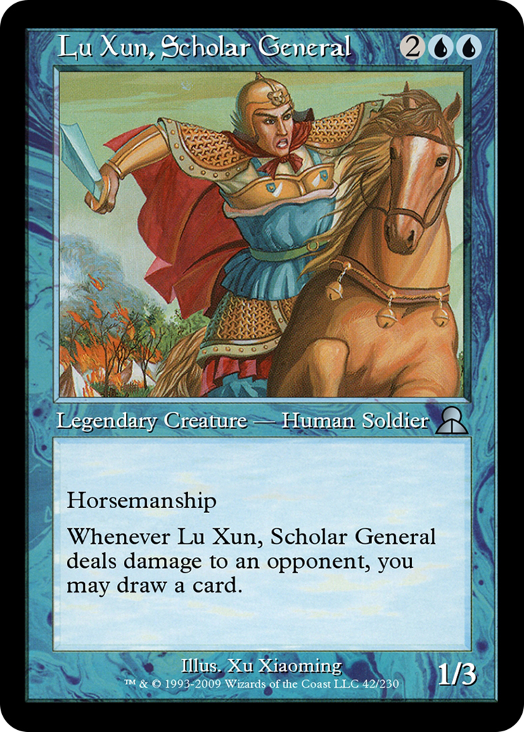 Lu Xun, Scholar General  [Masters Edition III] Foil