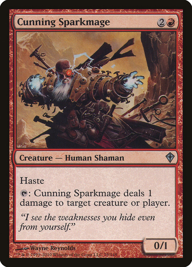 Cunning Sparkmage [Worldwake] Foil