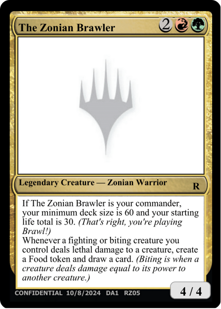 The Zonian Brawler  [Unknown Event]