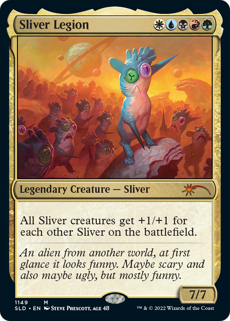 Sliver Legion (1149) [Secret Lair Drop Series] Foil