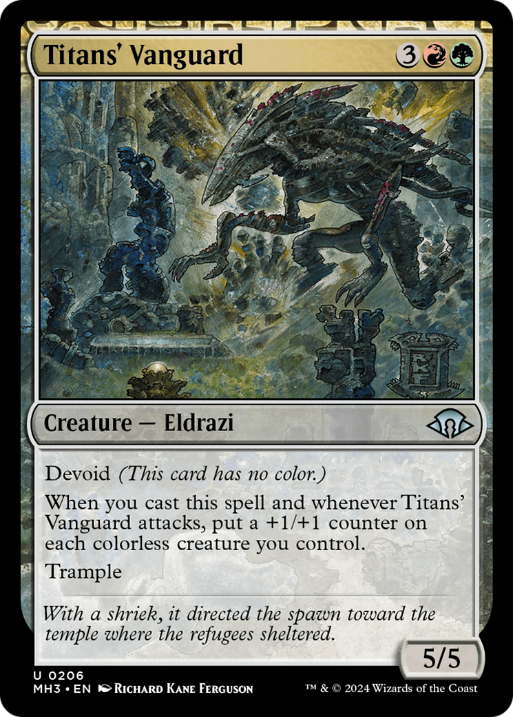 Titans' Vanguard [Modern Horizons 3] Foil
