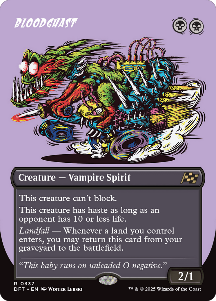 Bloodghast (Borderless) [Aetherdrift] Foil