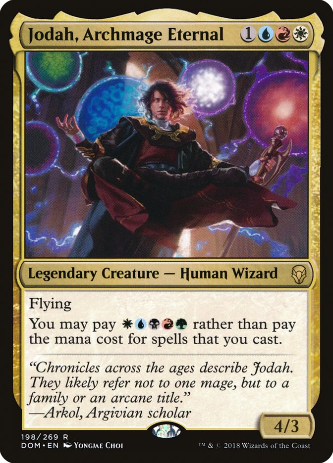 Jodah, Archmage Eternal [Dominaria] Foil
