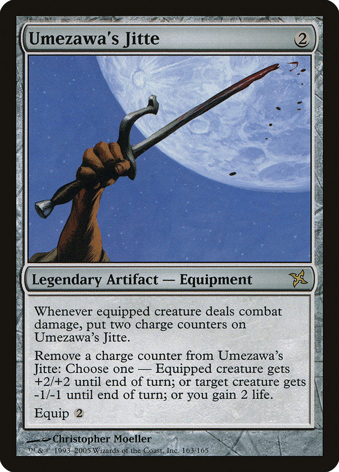 Umezawa's Jitte [Betrayers of Kamigawa] Foil