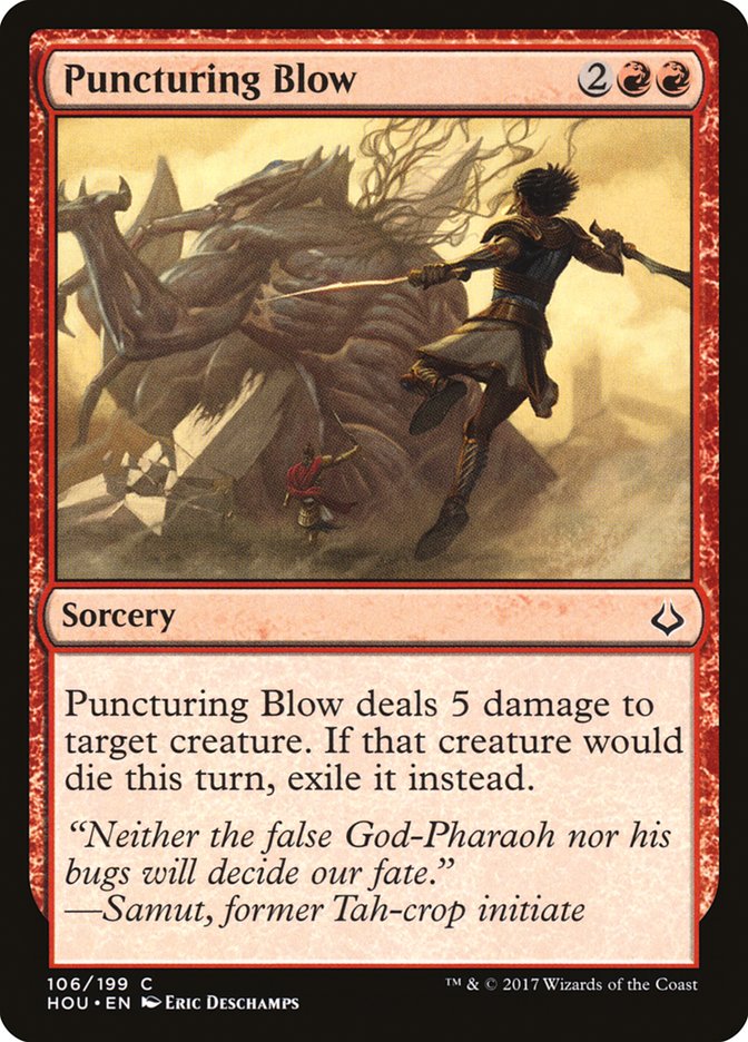 Puncturing Blow [Hour of Devastation] Foil