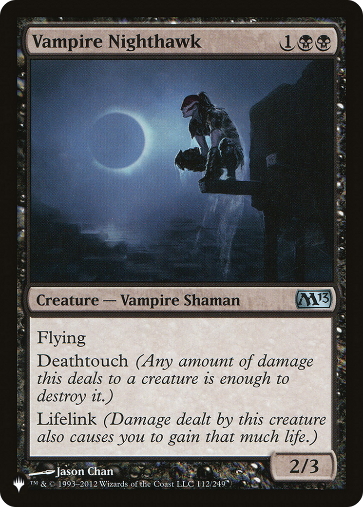 Vampire Nighthawk  [The List Reprints]