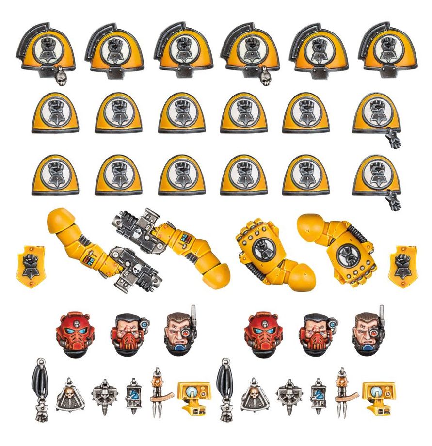 55-26 Space Marines: Imperial Fists Upgrades