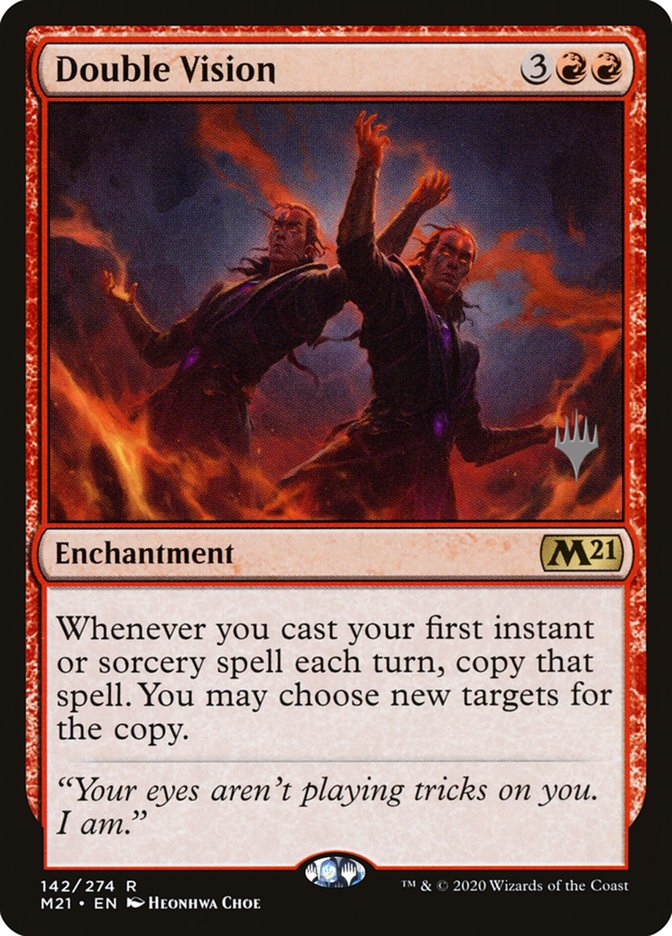 Double Vision (Promo Pack) [Core Set 2021 Promos] Foil
