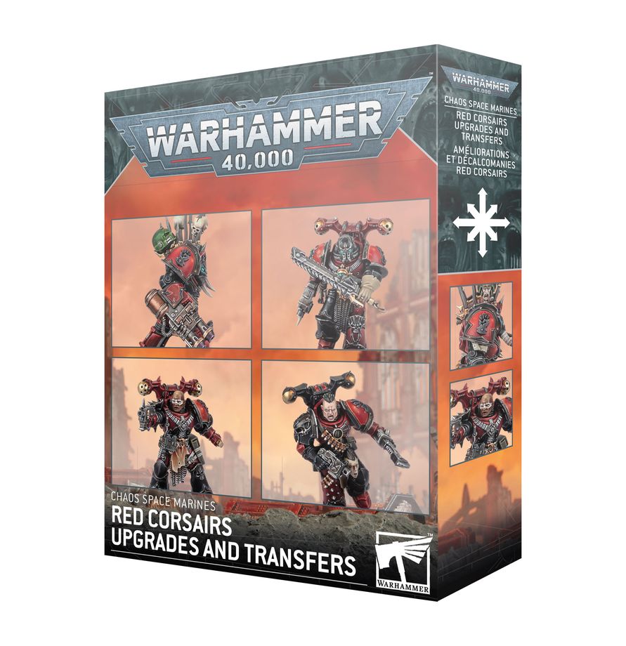 43-112 Chaos Space Marines: Red Corsairs Upgrades and Transfers