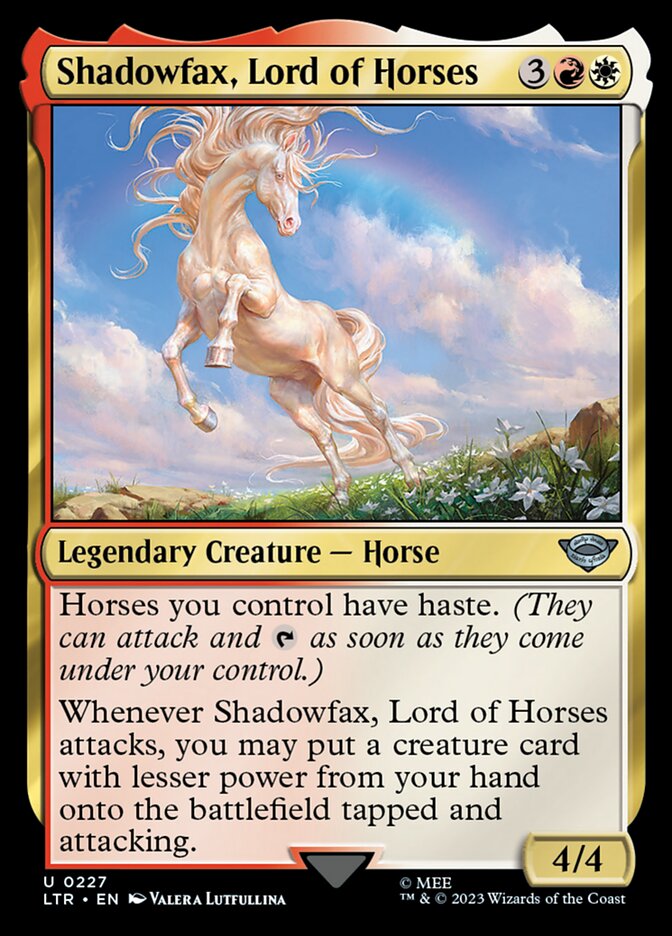 Shadowfax, Lord of Horses [The Lord of the Rings: Tales of Middle-Earth] Foil