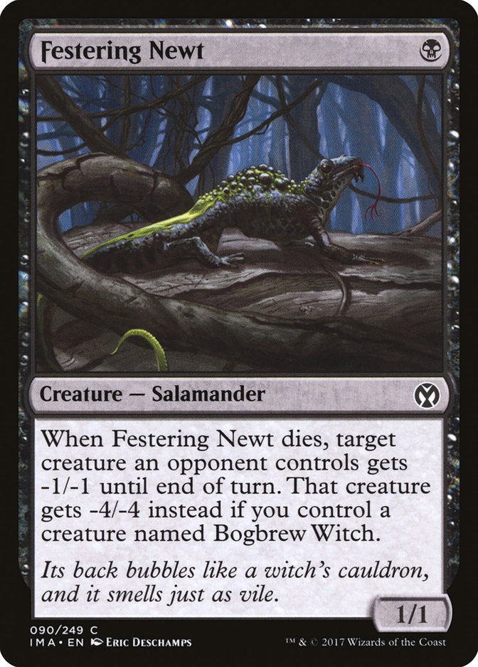 Festering Newt [Iconic Masters] Foil