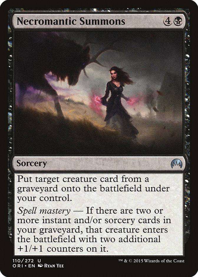 Necromantic Summons [Magic Origins] Foil