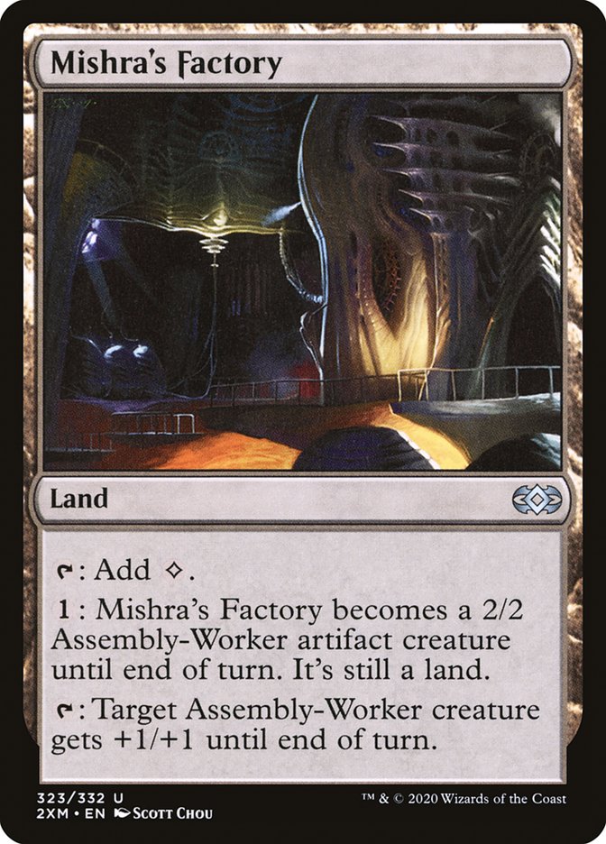 Mishra's Factory [Double Masters] Foil